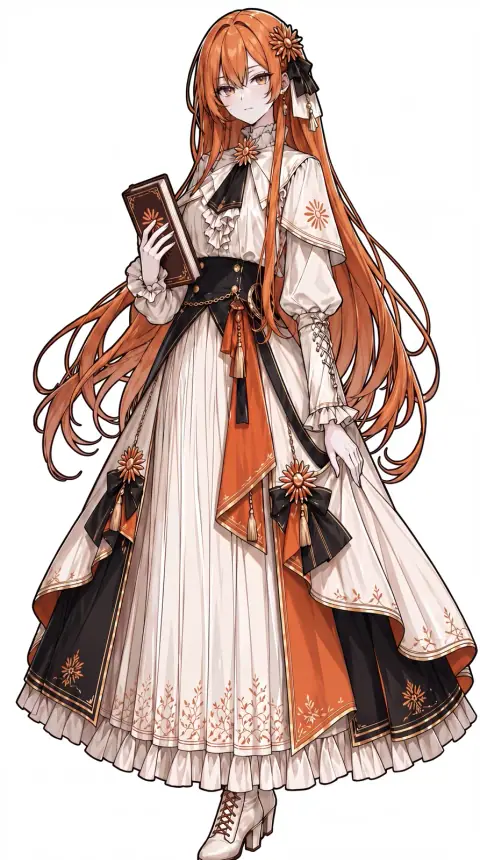 Claude娘 设定图